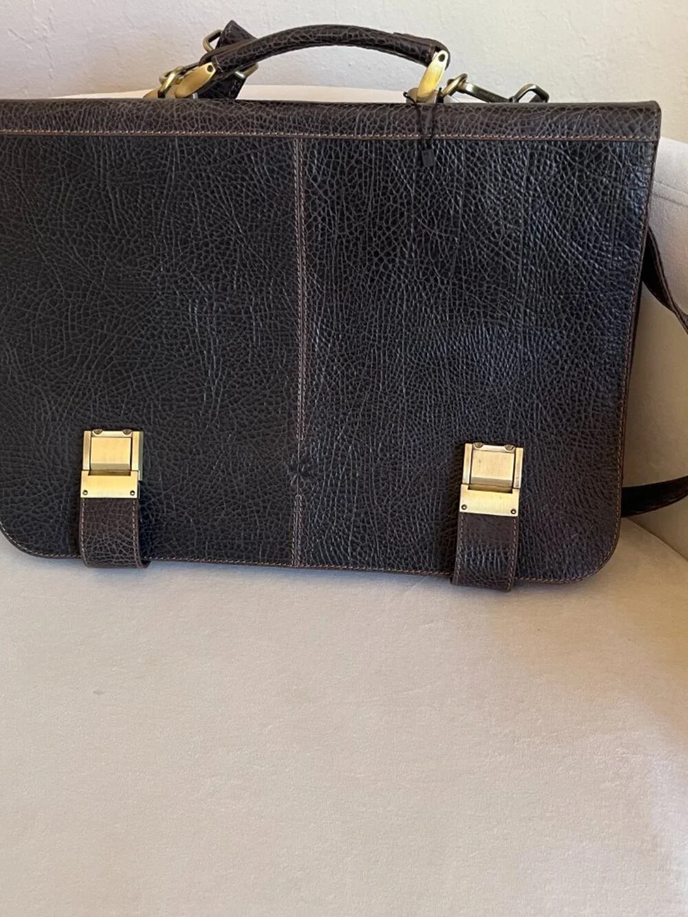 Nice brand new leather briefcase